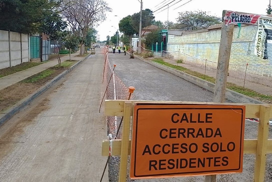 Cerca de un 85% de avance presentan las obras de renovación de redes de Aguas del Valle en la comuna de Ovalle