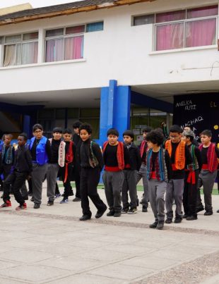 Colegio Carlos Condell de La Haza de La Serena conmemora a los Pueblos Originarios