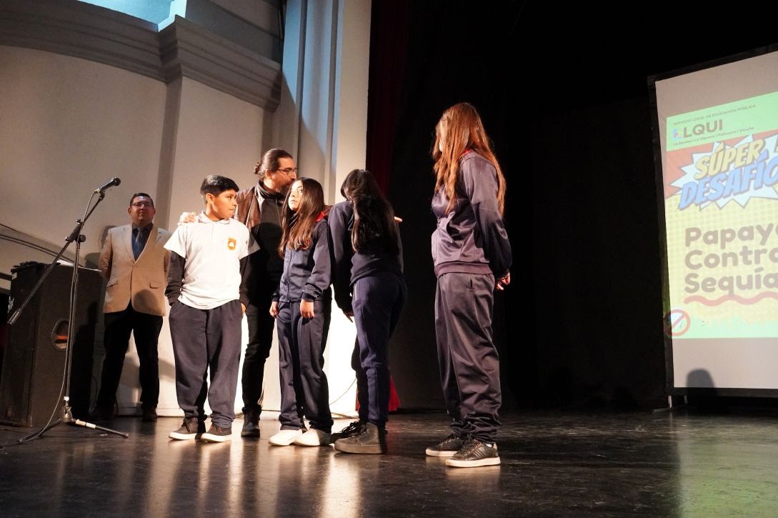 Colegio Saturno de La Serena presentó “Papayos contra la sequía” serie del Consejo Nacional de Televisión Infantil