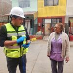 Vecinos de Tierras Blancas participan en proceso de video inspección de Aguas del Valle