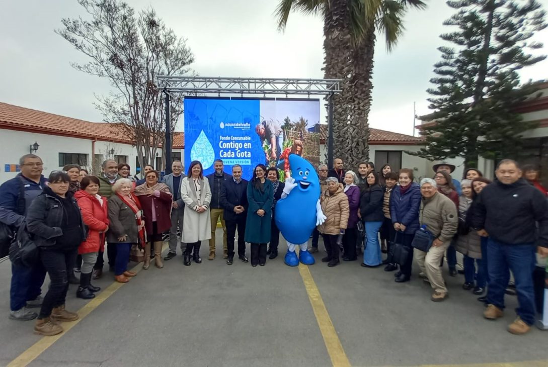 Aguas del Valle lanza novena versión del Fondo Concursable “Contigo en Cada Gota”