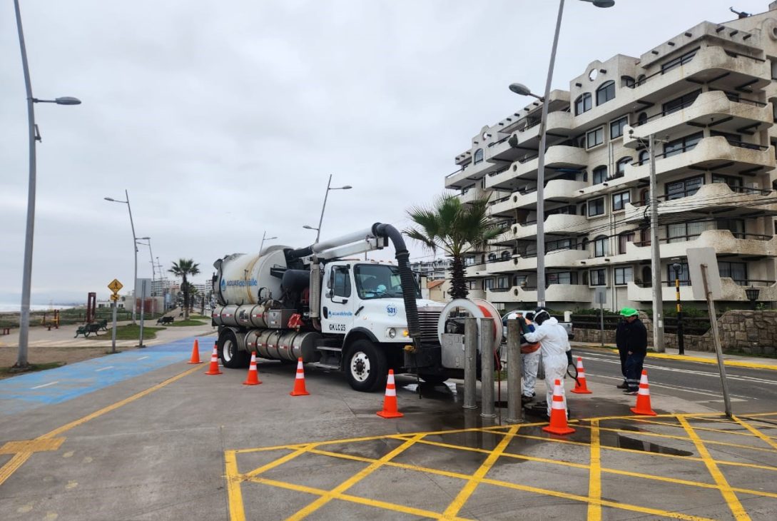 Por nuevo sistema frontal, equipos de Aguas del Valle se encuentran en alerta preventiva
