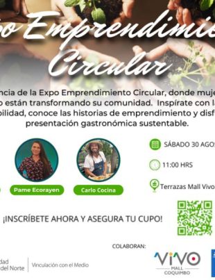 UCN invita a participar en expo de emprendimientos circulares en Mall Vivo Coquimbo