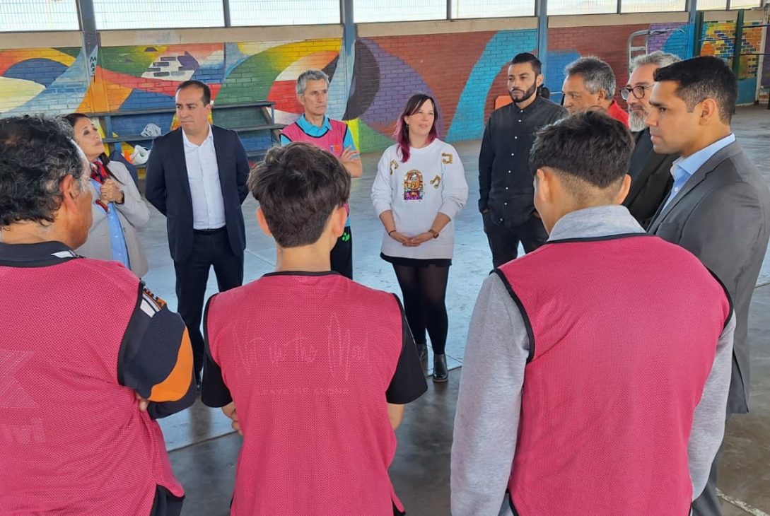 Director nacional del IND refuerza compromiso con la reinserción juvenil a través del deporte en Coquimbo
