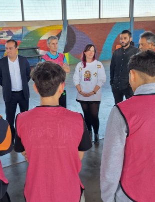 Director nacional del IND refuerza compromiso con la reinserción juvenil a través del deporte en Coquimbo