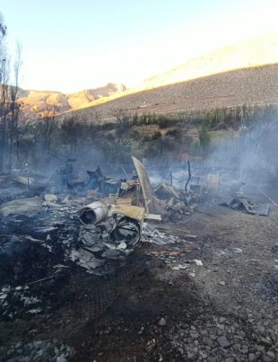 Incendio en Paihuano destruye 15 viviendas y deja 60 damnificados