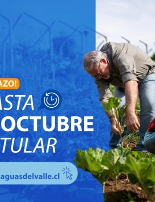 Aguas del Valle amplía plazo de postulación para Fondos Concursables “Contigo en Cada Gota”