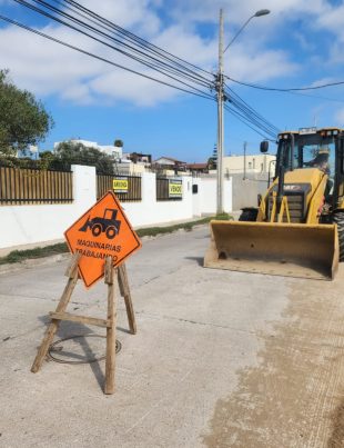 Más de un 50% de avance presentan las obras de ampliación de redes de Aguas del Valle en Coquimbo