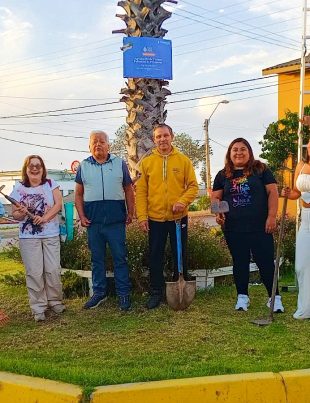 Vecinos de La Serena transforman áreas verdes gracias al fondo concursable de Aguas del Valle