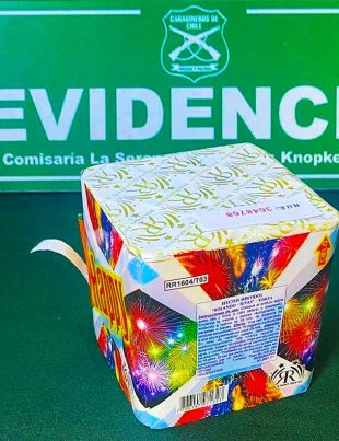 Celebración frustrada: Carabineros detiene a sujeto con pirotecnia en el exterior de la cárcel de La Serena