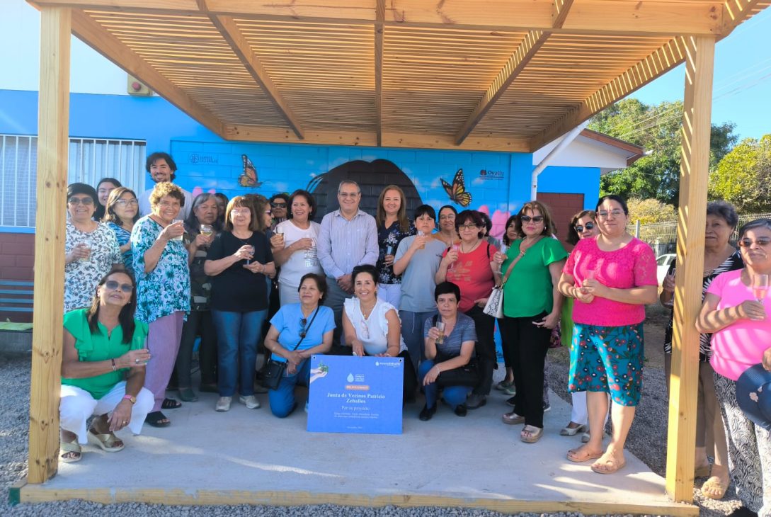 Aguas del Valle apoya iniciativa comunitaria de riego tecnificado y renovación de sede social en Ovalle