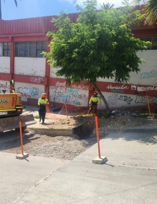 Cerca del 50% de avance presentan las obras de renovación de redes de Aguas del Valle en Avenida Videla de Coquimbo
