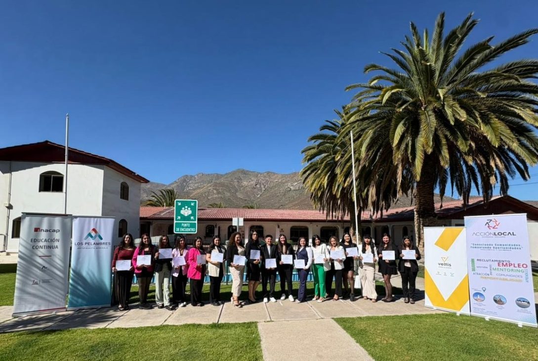 Creciendo Juntas 2025 Veltis Latam impulsa la inserción de mujeres de la Región de Coquimbo en la industria minera