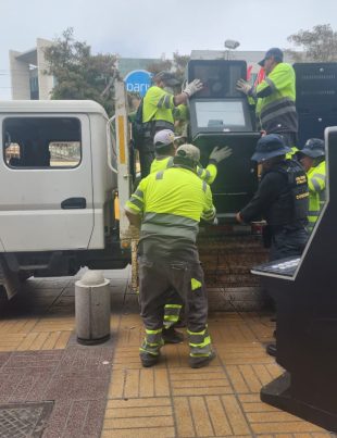 Más de 100 máquinas de juegos de azar fueron decomisadas en operativo en el centro desplegado por Carabineros y DISEP Coquimbo