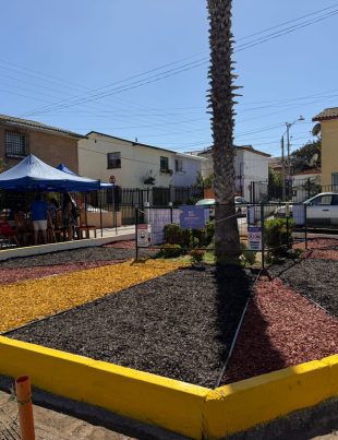 Vecinos de La Serena inauguran nuevo espacio comunitario gracias al fondo concursable de Aguas del Valle