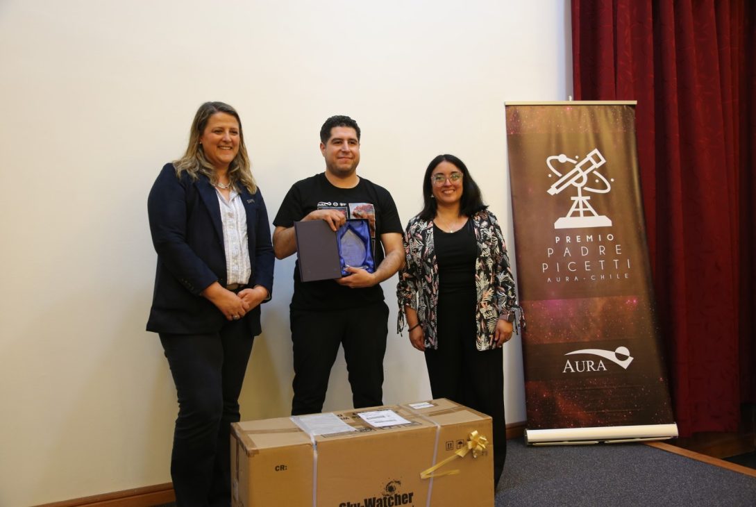 AURA celebró el Día de la Astronomía junto a la Ministra de Ciencia con la entrega del Premio AURA-Padre Picetti